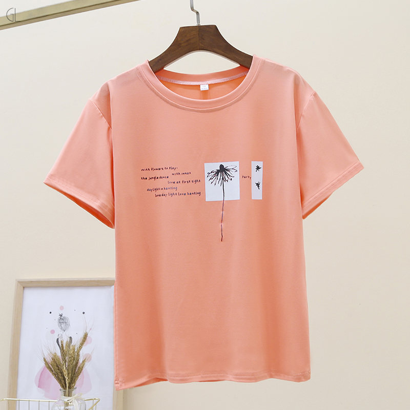 オレンジ/Tシャツ/単品